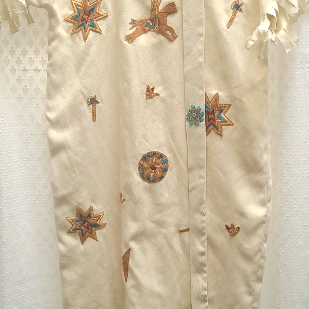 Grils 10-12 midi Dress handmade one of the kind color Ivory